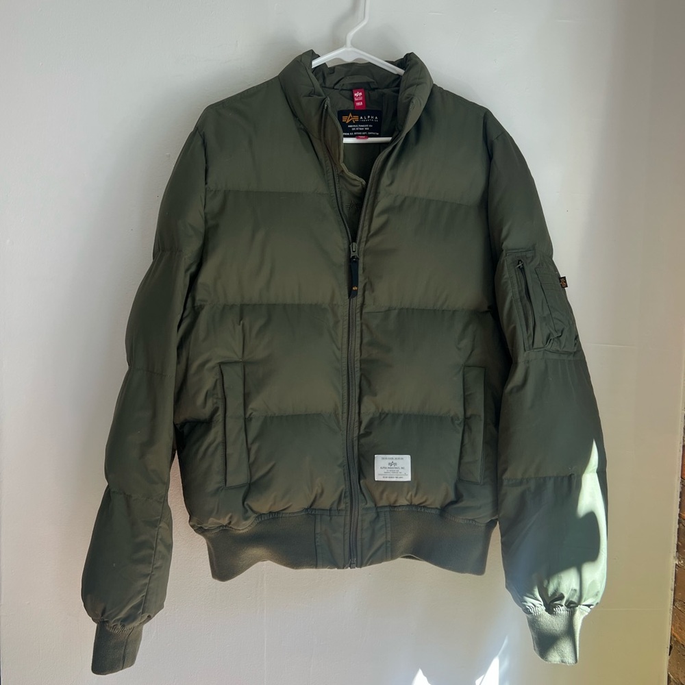 Alpha Industries Bomber Jacket - Picture 3 of 9
